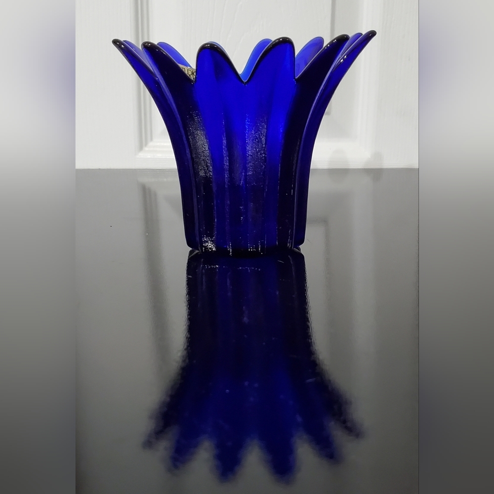 4 1/2" Cobalt Art Glass by Studio Nova made in Portugal 🇵🇹
